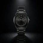 Elegant Royal Arabic Men's Watch - All Black Edition