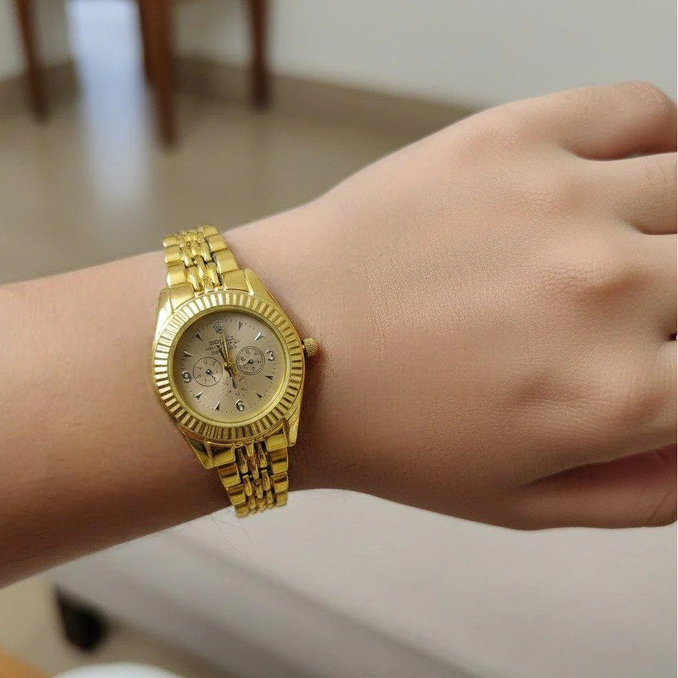 WHL Round Dial Women's Watch