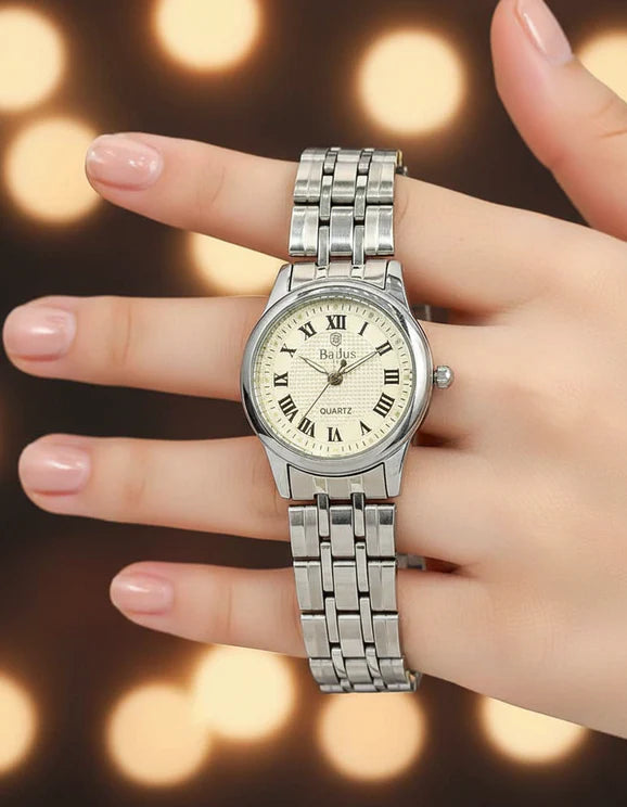 Round Dial Women's Watch