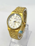 Round Honeycomb Dial Men's Watch