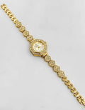 WHL Round Stone Dial Women's Watch