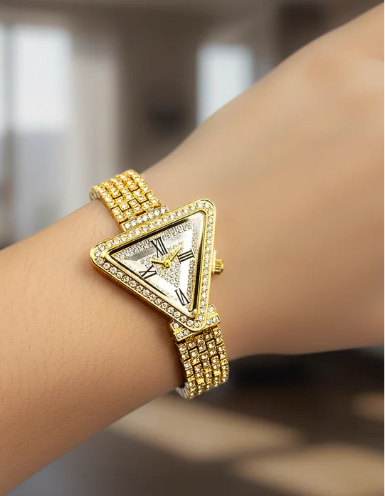 Triangle Rhinestone Women's Watch