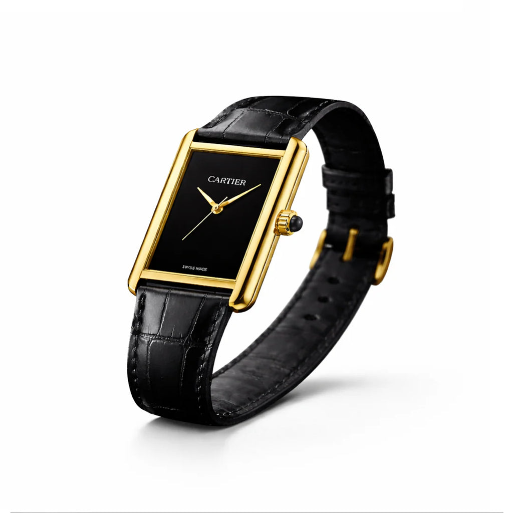 Cartier Tank Louis Cartier Watch – Black Edition