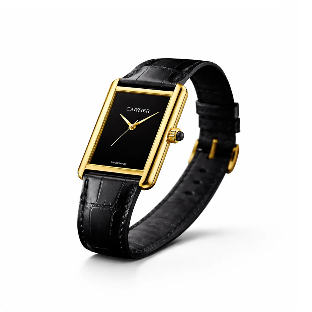 Cartier Tank Louis Cartier Watch – Black Edition