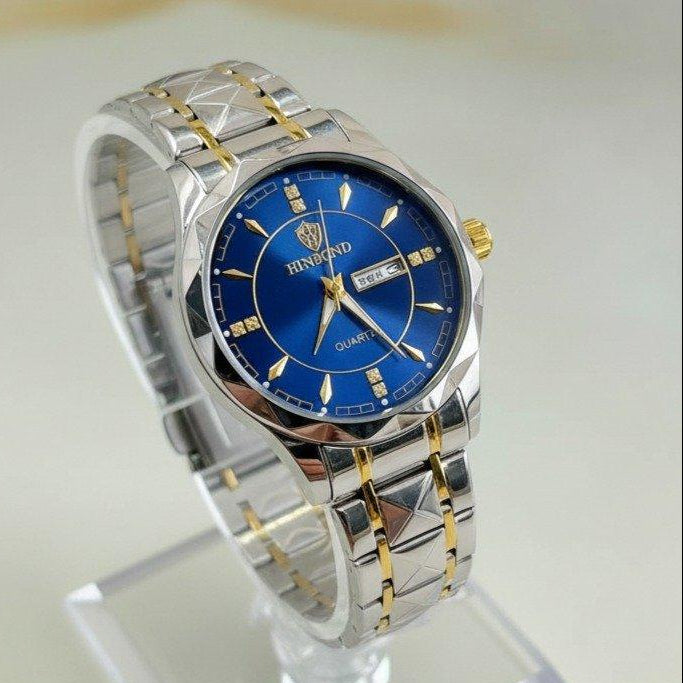 MHL Round Blue Dial Men's Watch