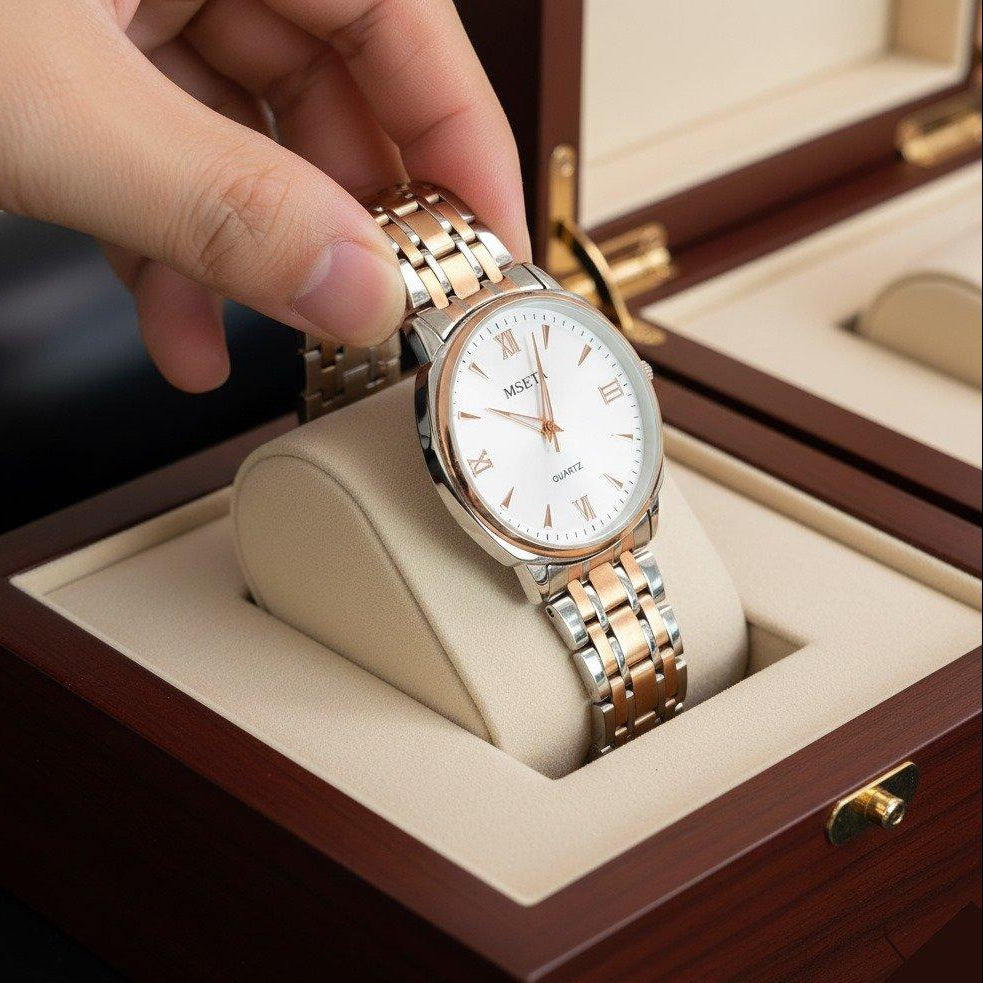 MHL Round Dial Chain Men's Watch