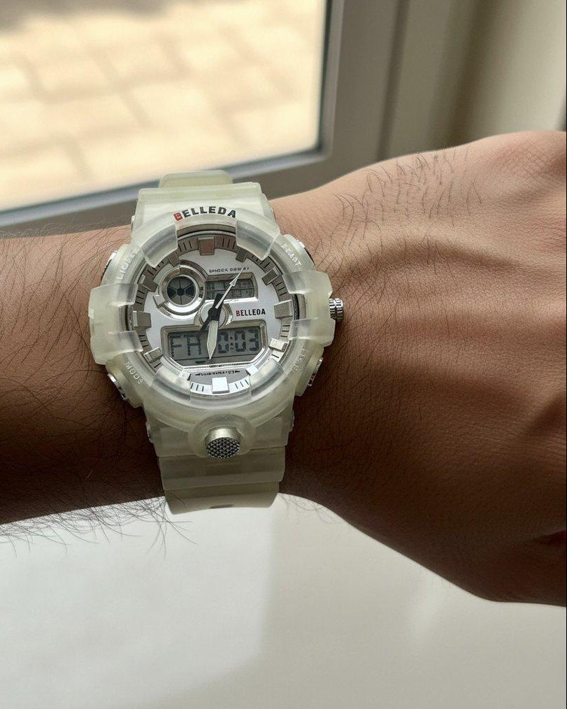 MHL Round Ice Core Digital Sports Men's Watch