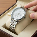 MHL Square Stone Round Men's Watch