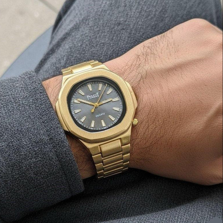 Octagon Bezel Dial Men's Watch