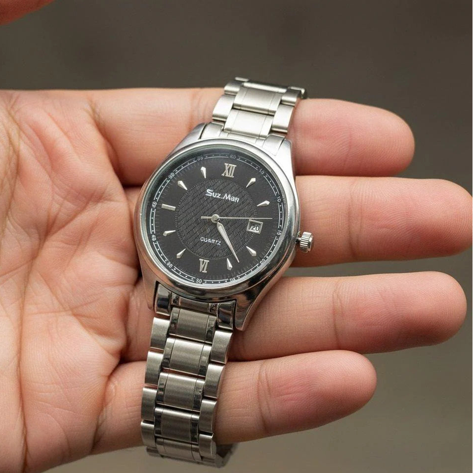 MHL Round Black Dial Men's Watch