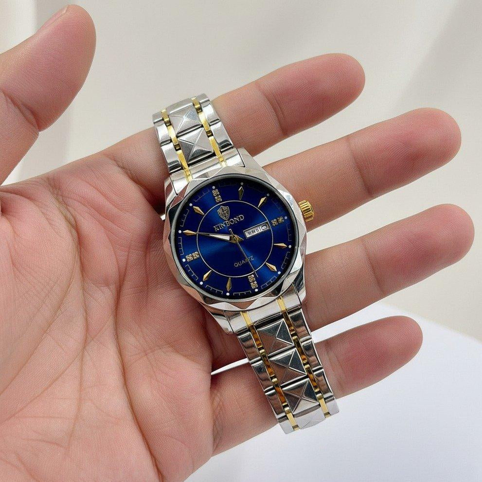MHL Round Blue Dial Men's Watch