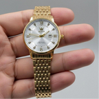MHL Round Stone Dial Men's Watch