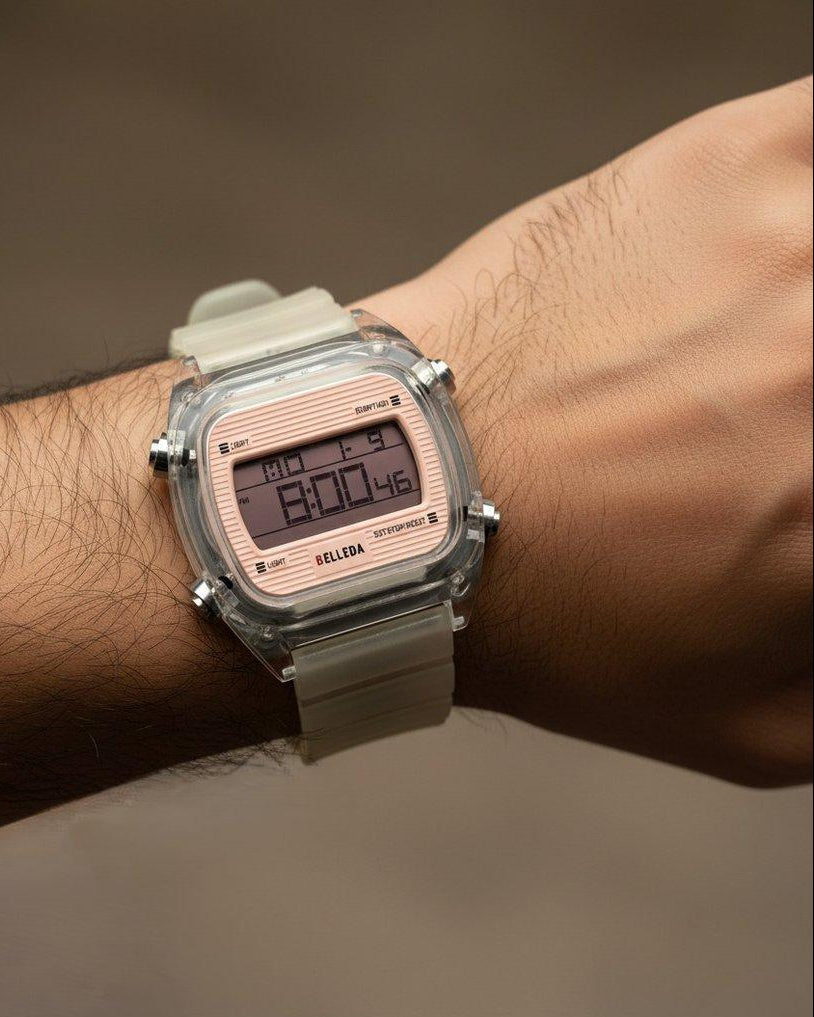 MHL Square Digital Sports Men's Watch