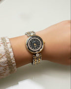 WHL Round Stone Dial Women's Watch