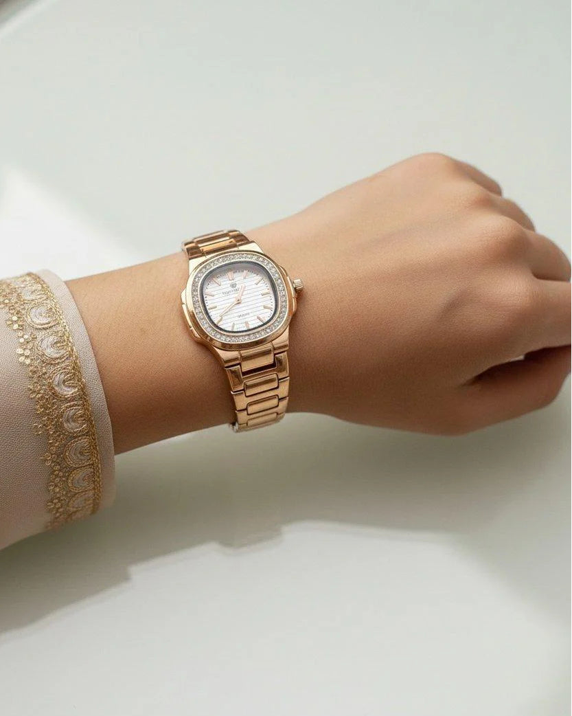 WHL Round Dial Women's Watch