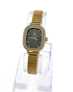Rectangle Stone Shafal Chain Women's Watch