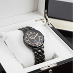 Round Dial Stone Women's Watch