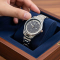 Round Double Dial Women's Watch
