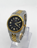Round Honeycomb Dial Men's Watch