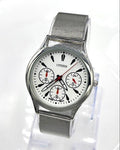 Round Three Dial Women's Watch