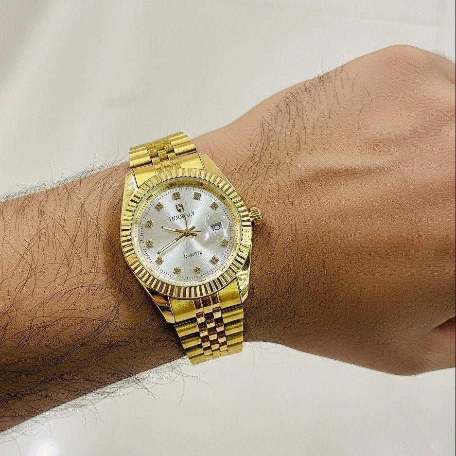 Round Dial Men's Watch