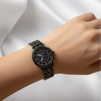 Round Dial Stone Women's Watch