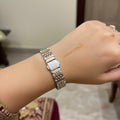 WHL Round Stone Dial Women's Watch