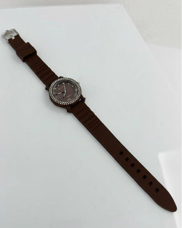 WHL Round Stone Women's Watch