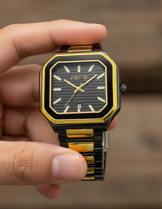 Square Bezel Men's Watch