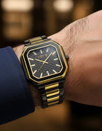 Square Bezel Men's Watch