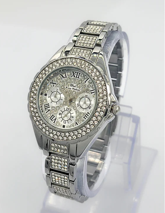 WHL Round Stone Dial Women's Watch