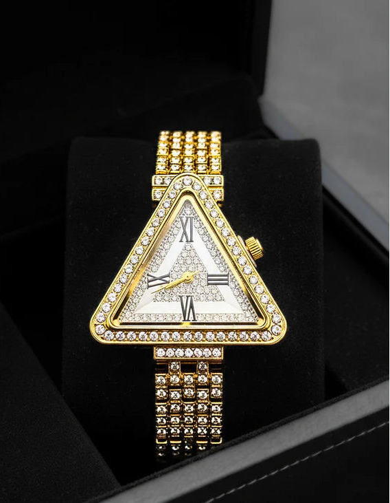 Triangle Rhinestone Women's Watch