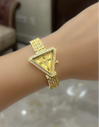 WHL Triangle Rhinestone Women's Watch
