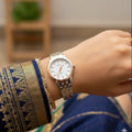 WHL Gold Tone Crystal Women's Watch