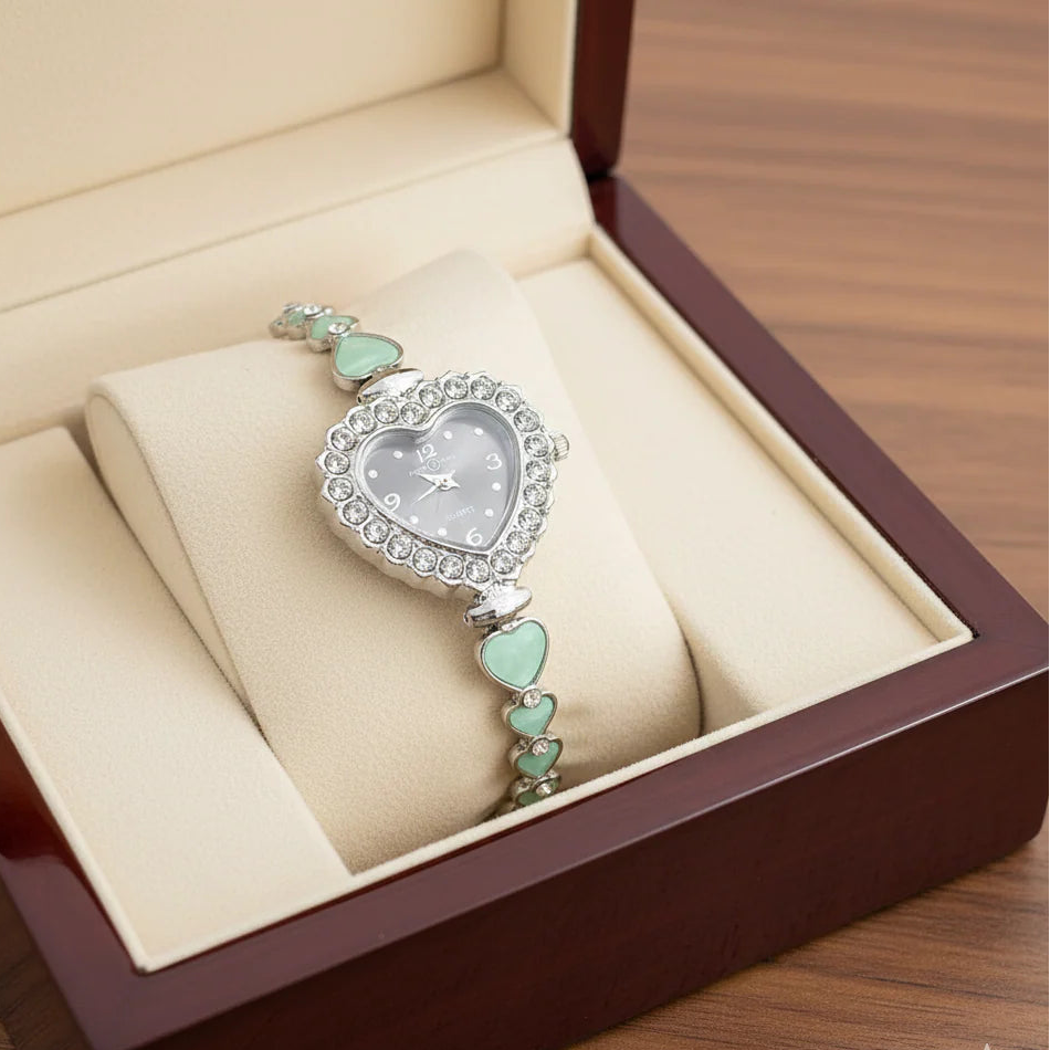 WHL Heart Stone Adjustable Women's Watch