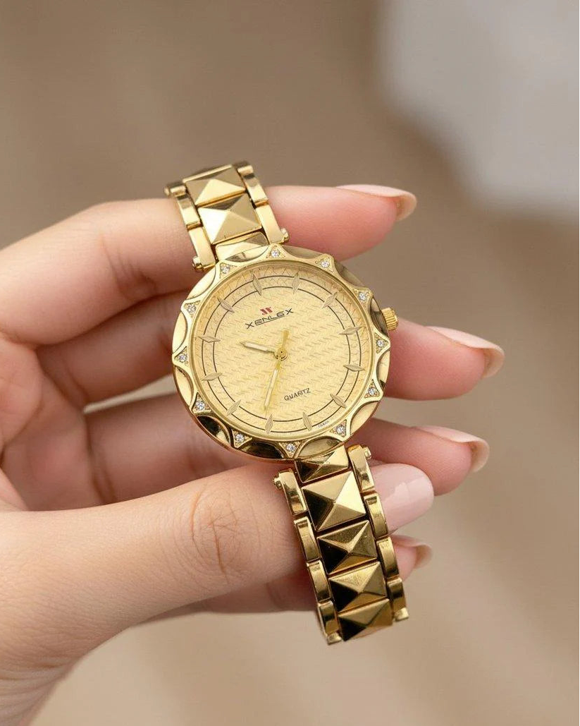 WHL Round Dial Women's Watch