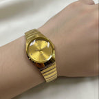 WHL Round Stone Dial Women's Watch