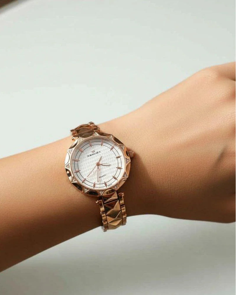 WHL Round Dial Women's Watch