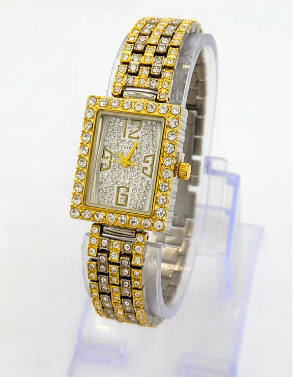 Rectangle Dial Women's Watch