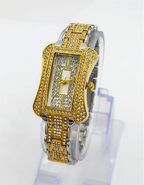 WHL Rectangle Rhinestone Women's Watch