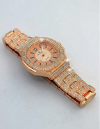 WHL Rhinestone Round Dial Women's Watch