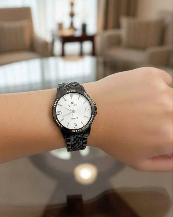 WHL Round Bezel Women's Watch