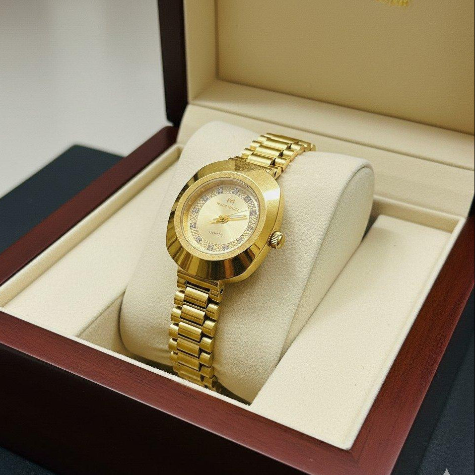 WHL Round Bezel Women's Watch