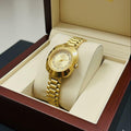 WHL Round Bezel Women's Watch