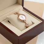 WHL Round Link Chain Dial Women's Watch