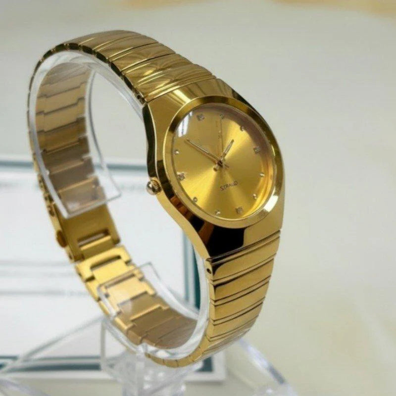 WHL Round Stone Dial Women's Watch