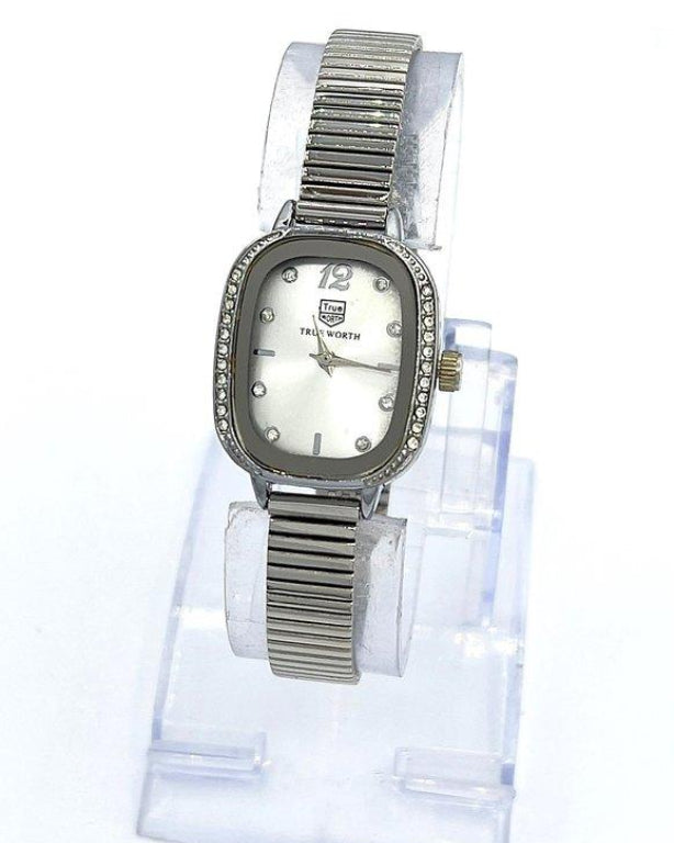 WHL Rectangle Stone Shafal Chain Women's Watch