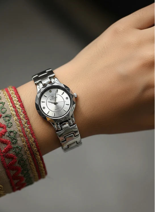 WHL Round Dial Women's Watch