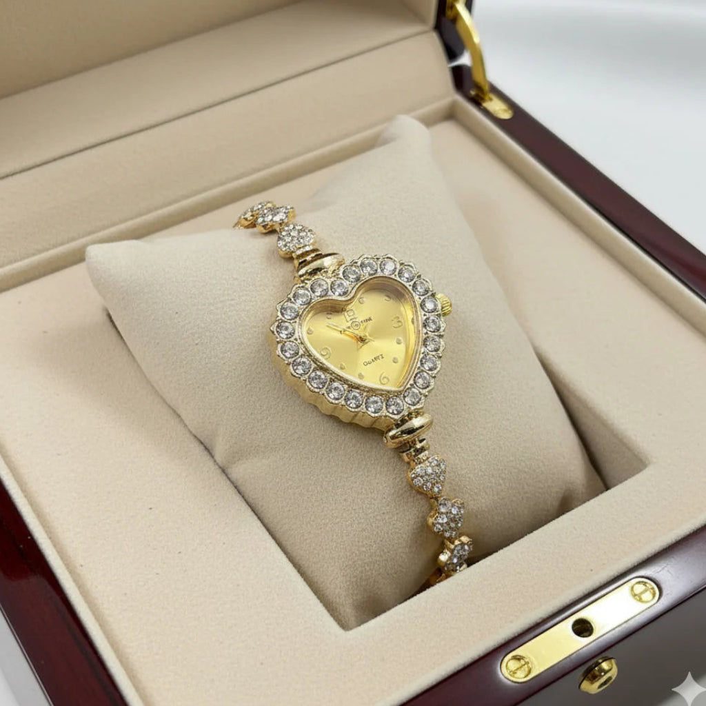 WHL Adjustable Heart Dial Women's Watch