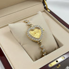 WHL Adjustable Heart Dial Women's Watch